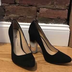 Katy Perry suede ombré pumps